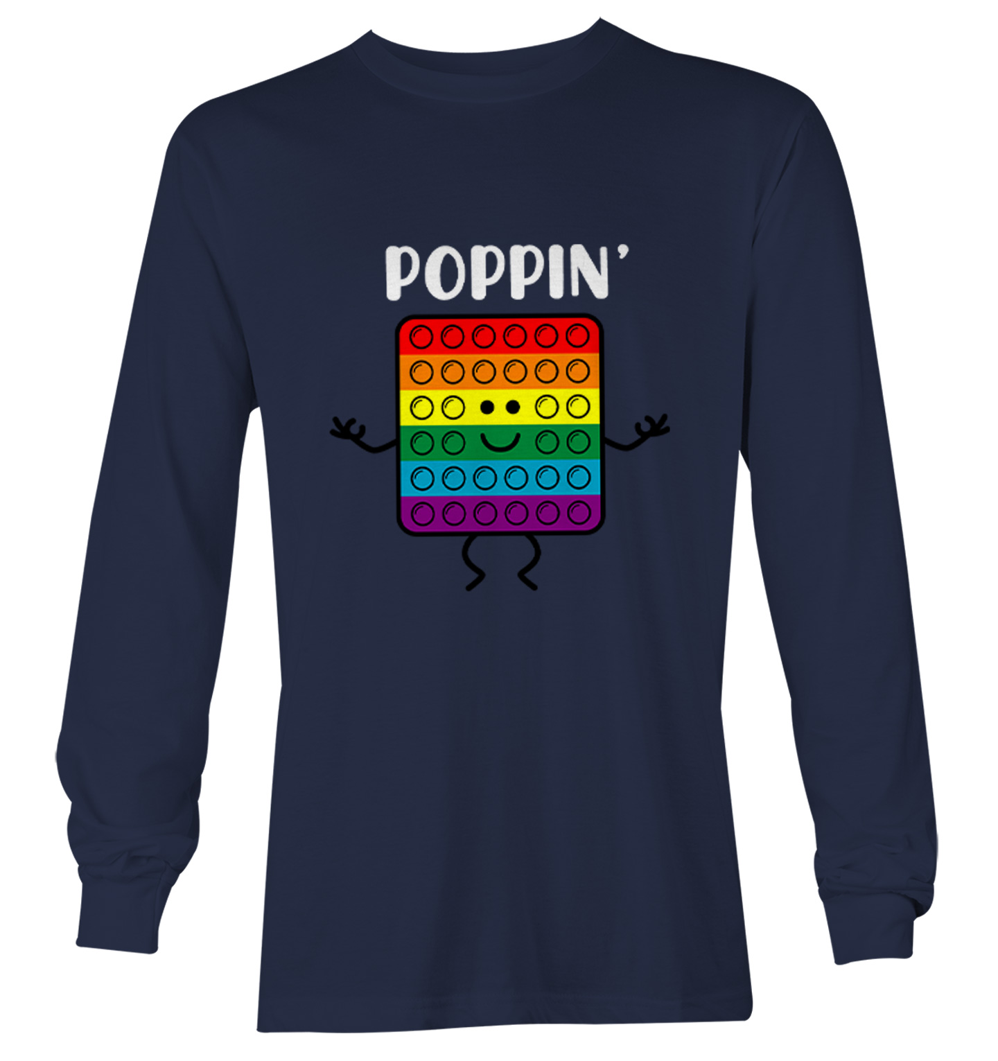 Poppin' - Popper Fidget Anxiety Stress Reliever Toy Youth T-Shirt - Picture 17 of 20