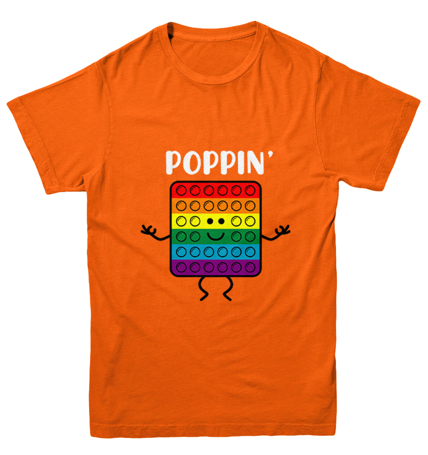 Poppin' - Popper Fidget Anxiety Stress Reliever Toy Youth T-Shirt - Picture 8 of 20