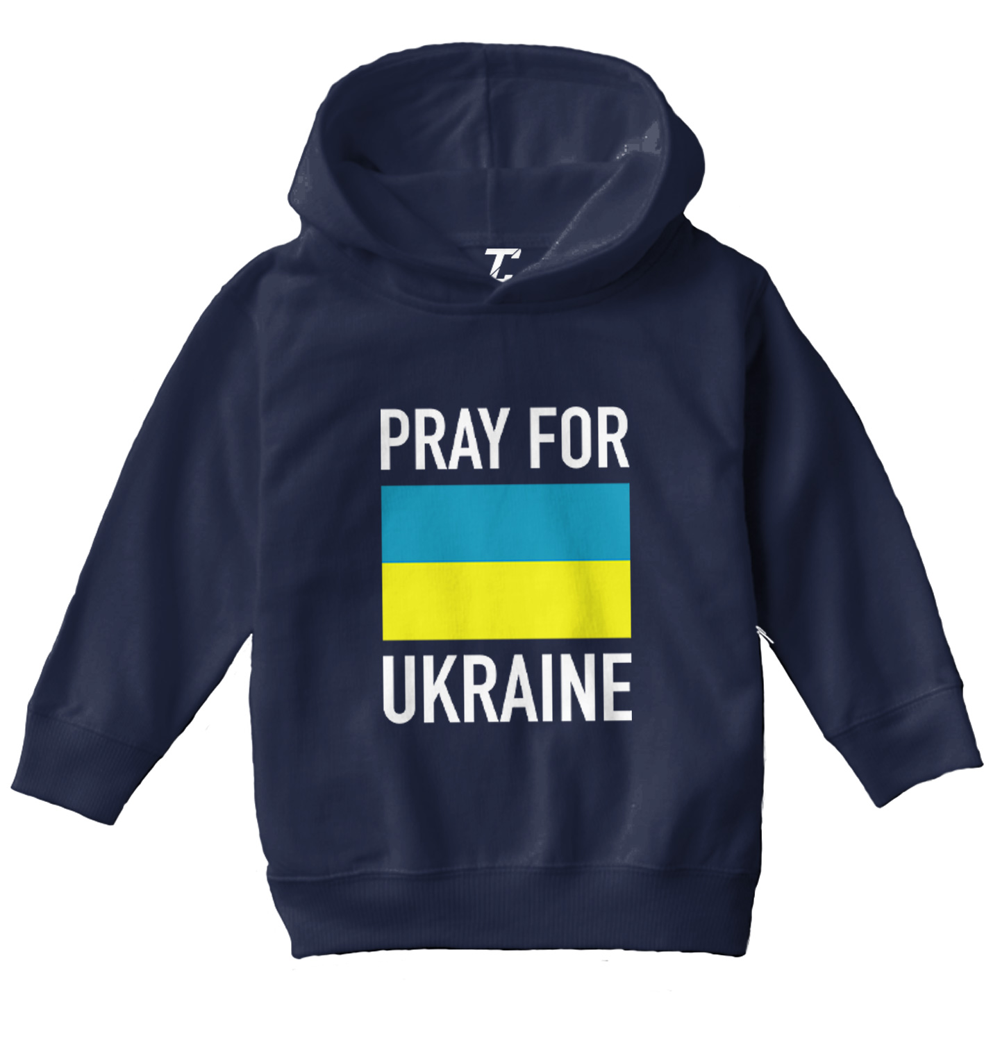 Pray For Ukraine - Ukrainian Country Pride Proud No War Toddler/Youth Hoodie - Picture 7 of 12