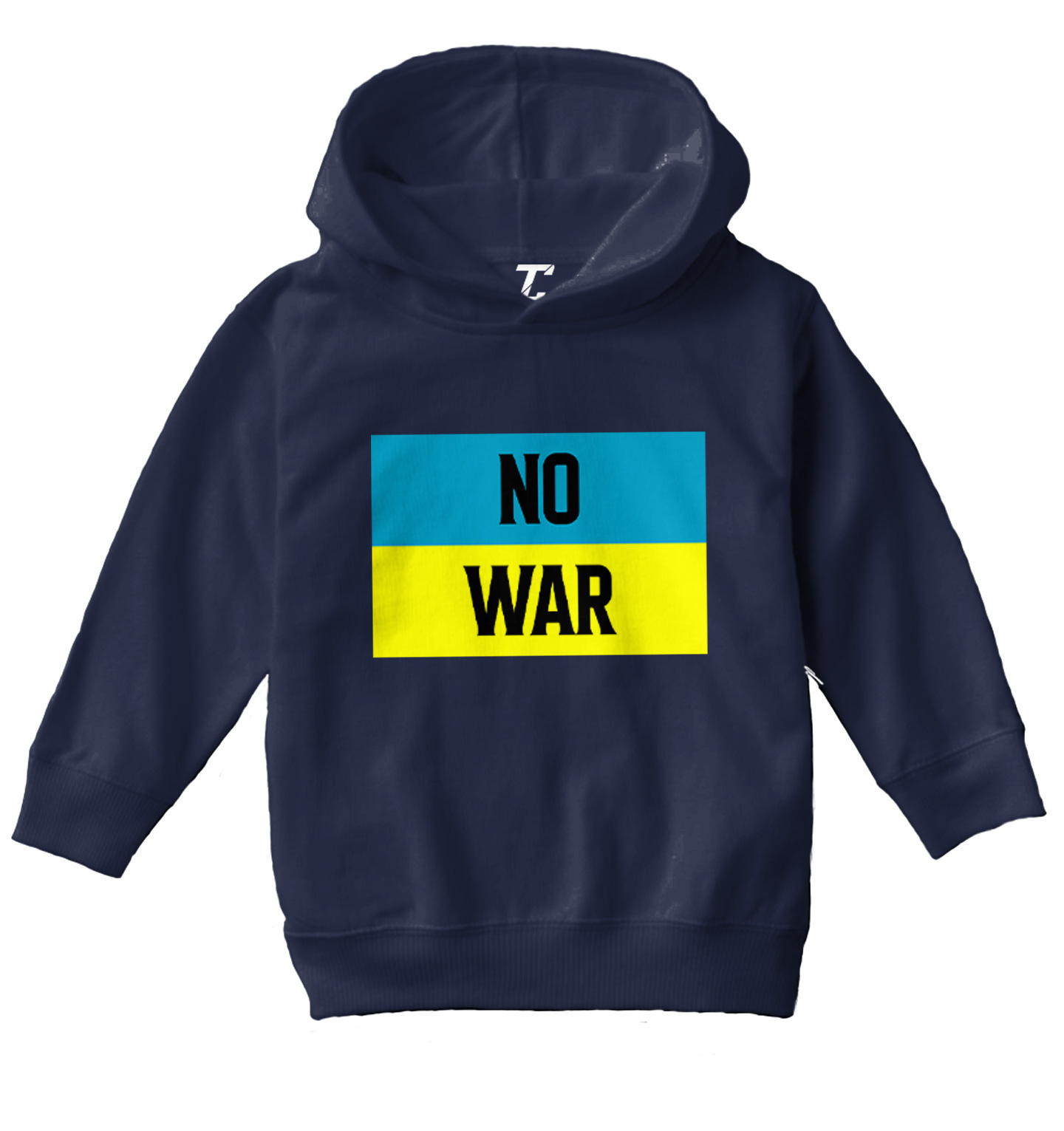 No War - Ukraine Flag Peace Ukrainian Pride Support Toddler/Youth Hoodie - Picture 7 of 12