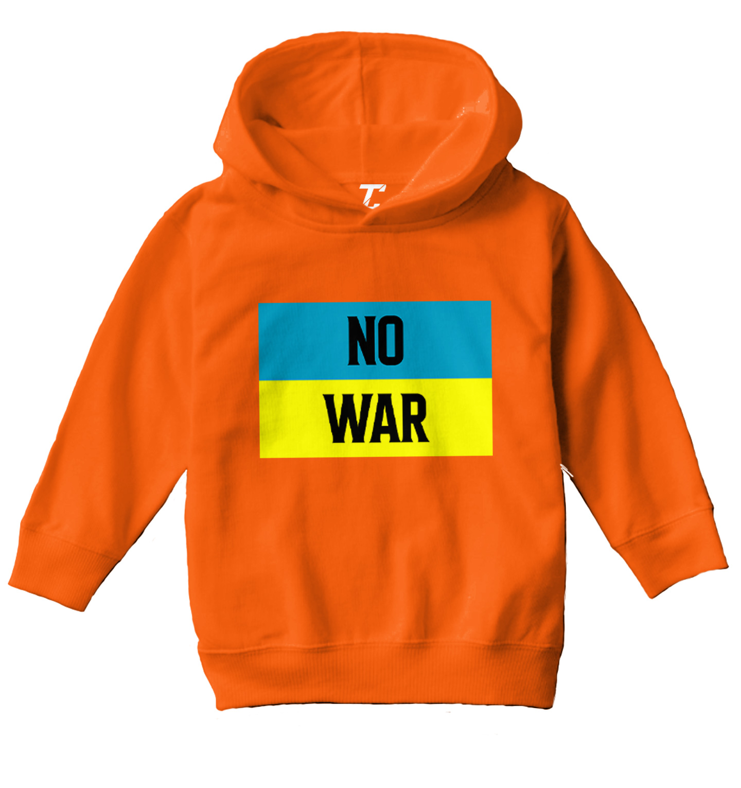 No War - Ukraine Flag Peace Ukrainian Pride Support Toddler/Youth Hoodie - Picture 8 of 12