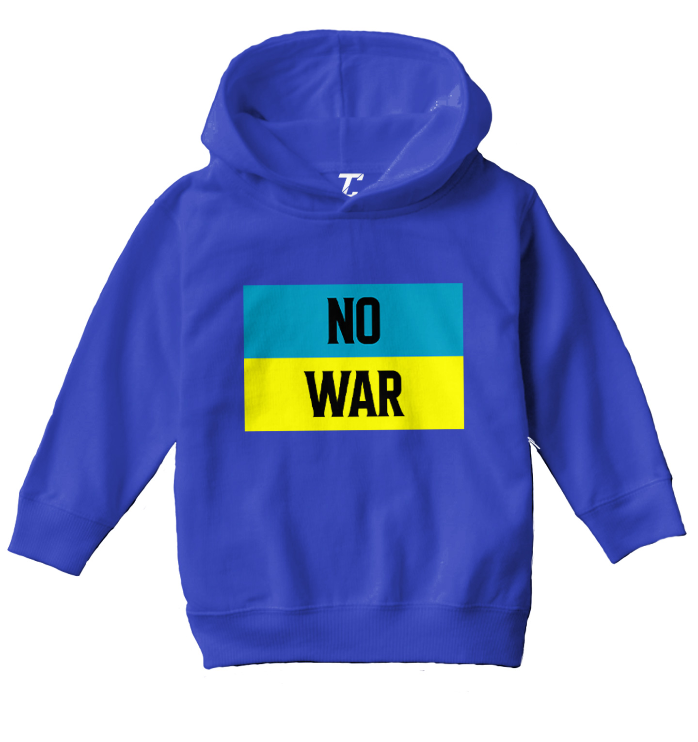 No War - Ukraine Flag Peace Ukrainian Pride Support Toddler/Youth Hoodie - Picture 11 of 12