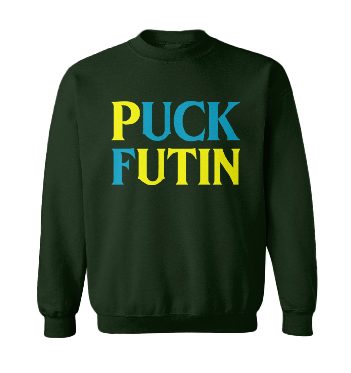 Puck Futin - Ukraine Pride Proud Country Stop War Peace Toddler Crewneck Sweater - Picture 3 of 8