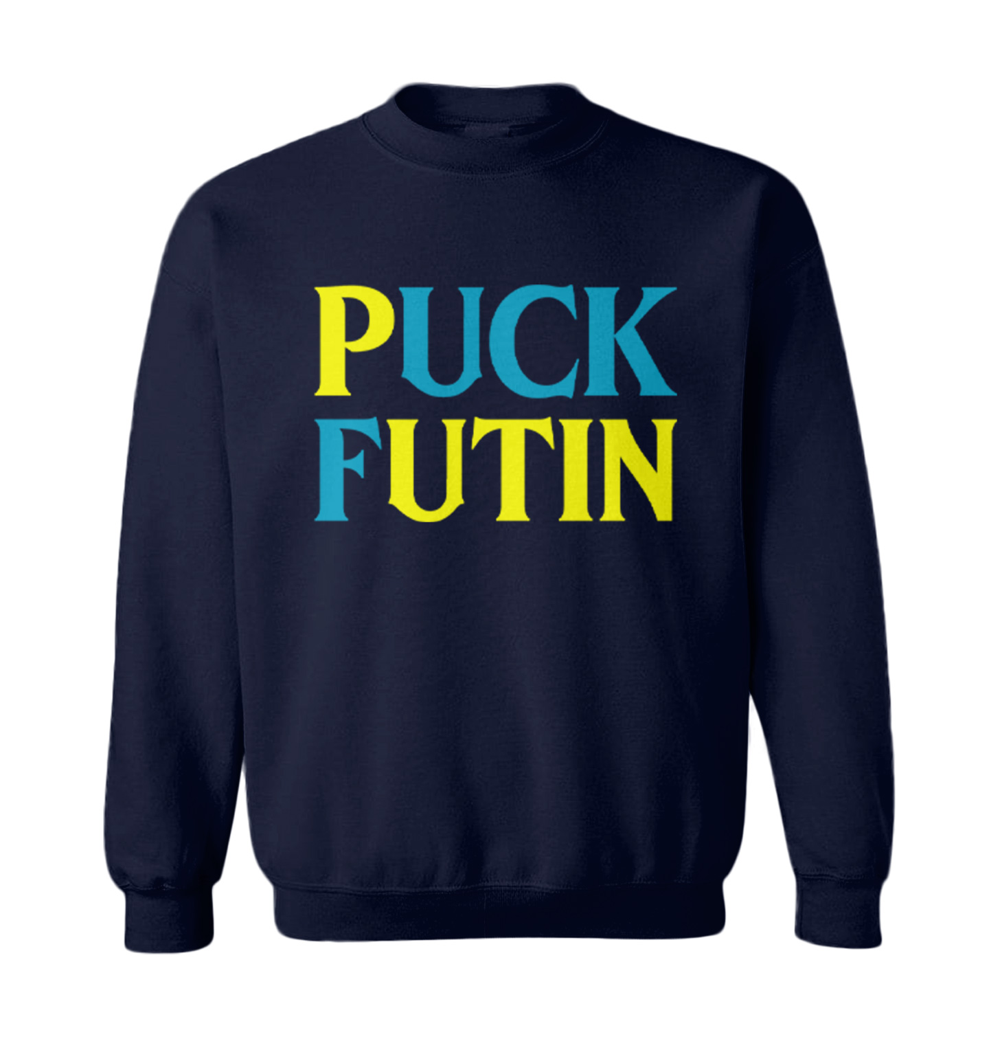 Puck Futin - Ukraine Pride Proud Country Stop War Peace Toddler Crewneck Sweater - Picture 5 of 8
