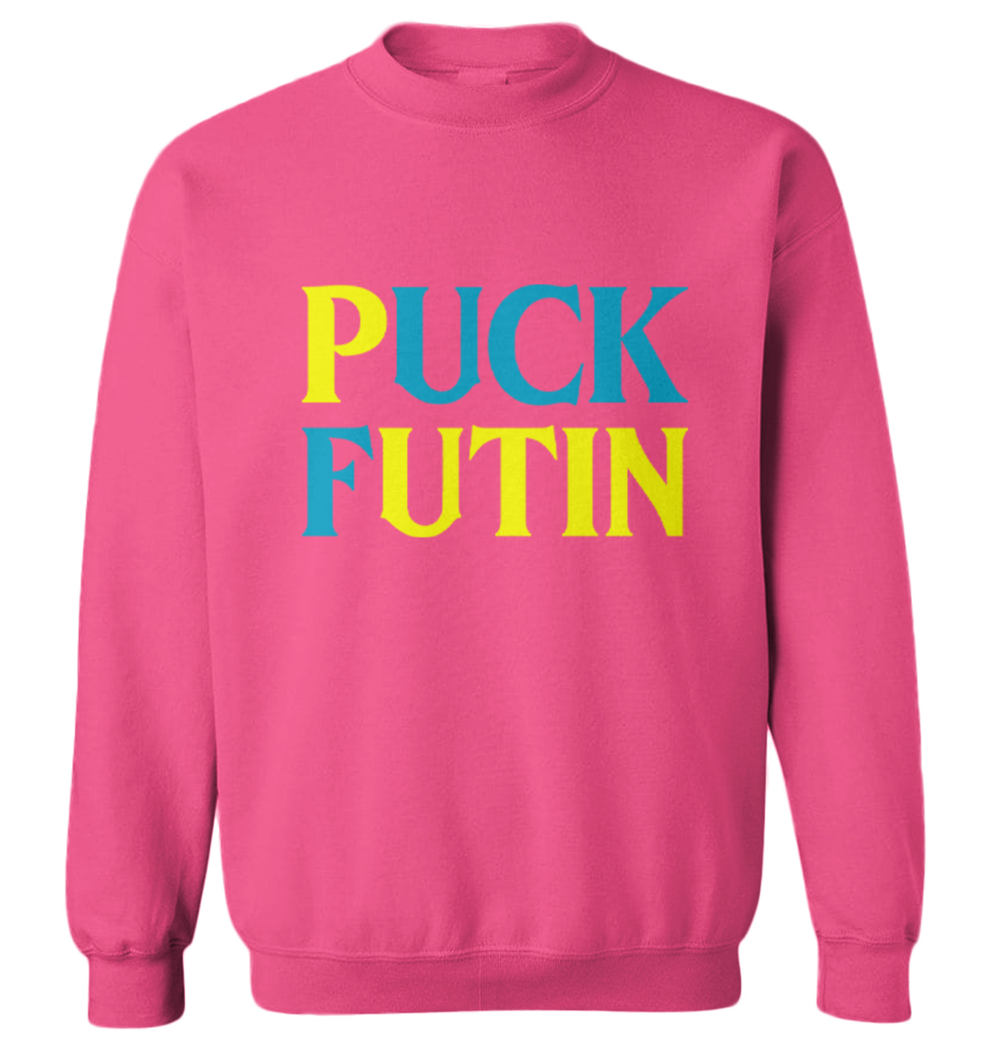Puck Futin - Ukraine Pride Proud Country Stop War Peace Toddler Crewneck Sweater - Picture 6 of 8