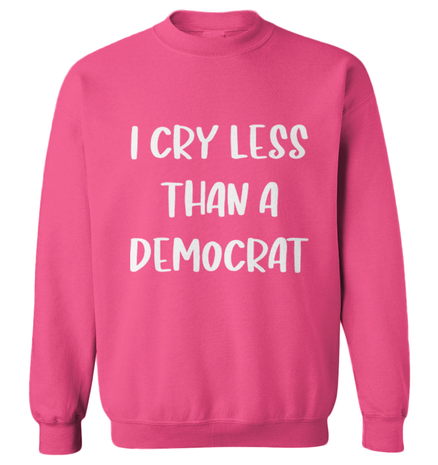 I Cry Less Than A Democrat - Funny Republican Election Toddler Crewneck Sweater - Picture 6 of 8