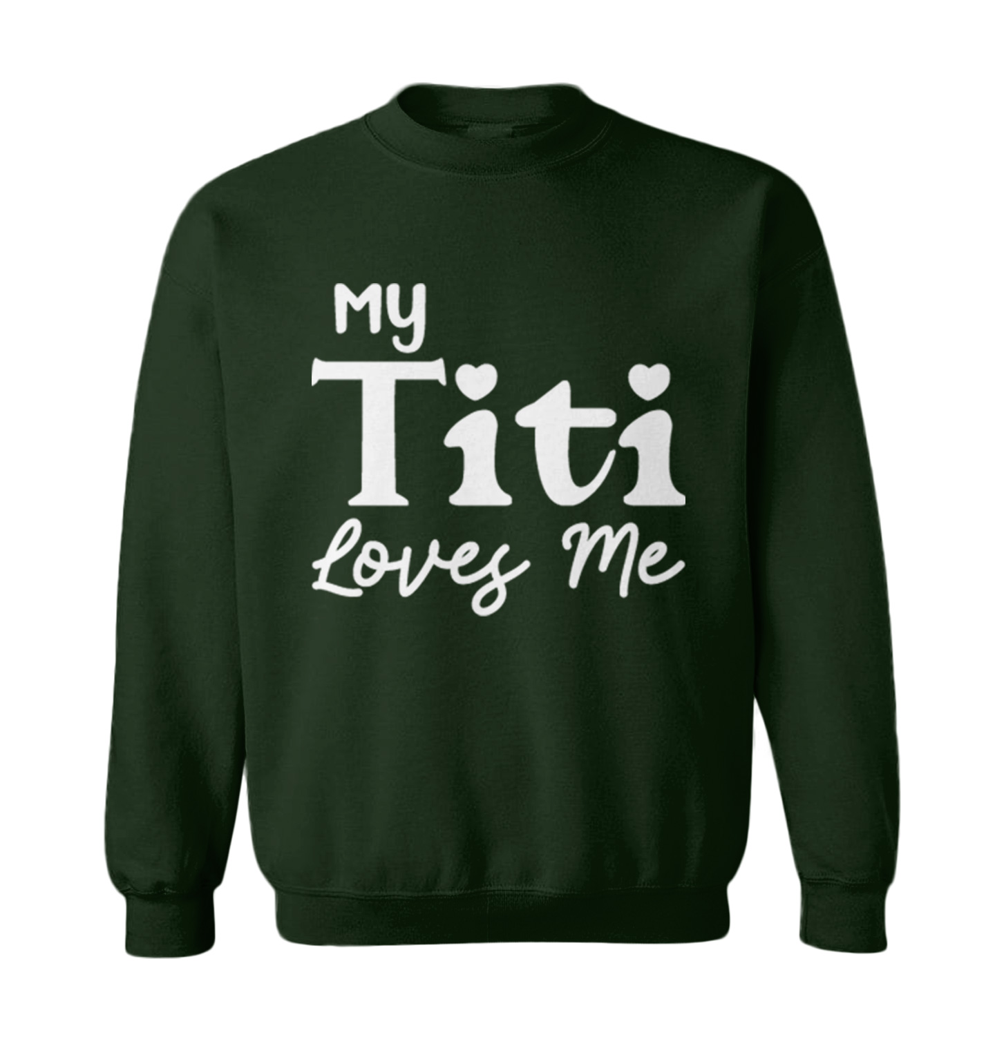 My Titi Loves Me - Favorite Aunt Niece Nephew Family Toddler Crewneck Sweater - Picture 3 of 8