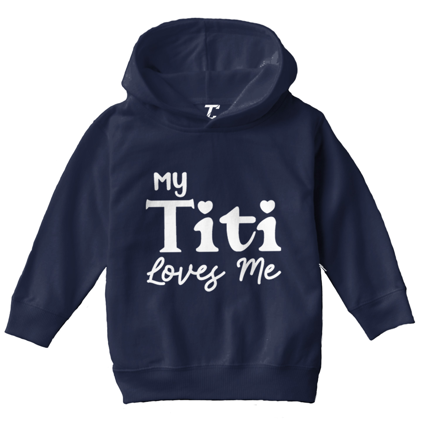 My Titi Loves Me - Favorite Aunt Niece Nephew Family Toddler/Youth Hoodie - Picture 7 of 12