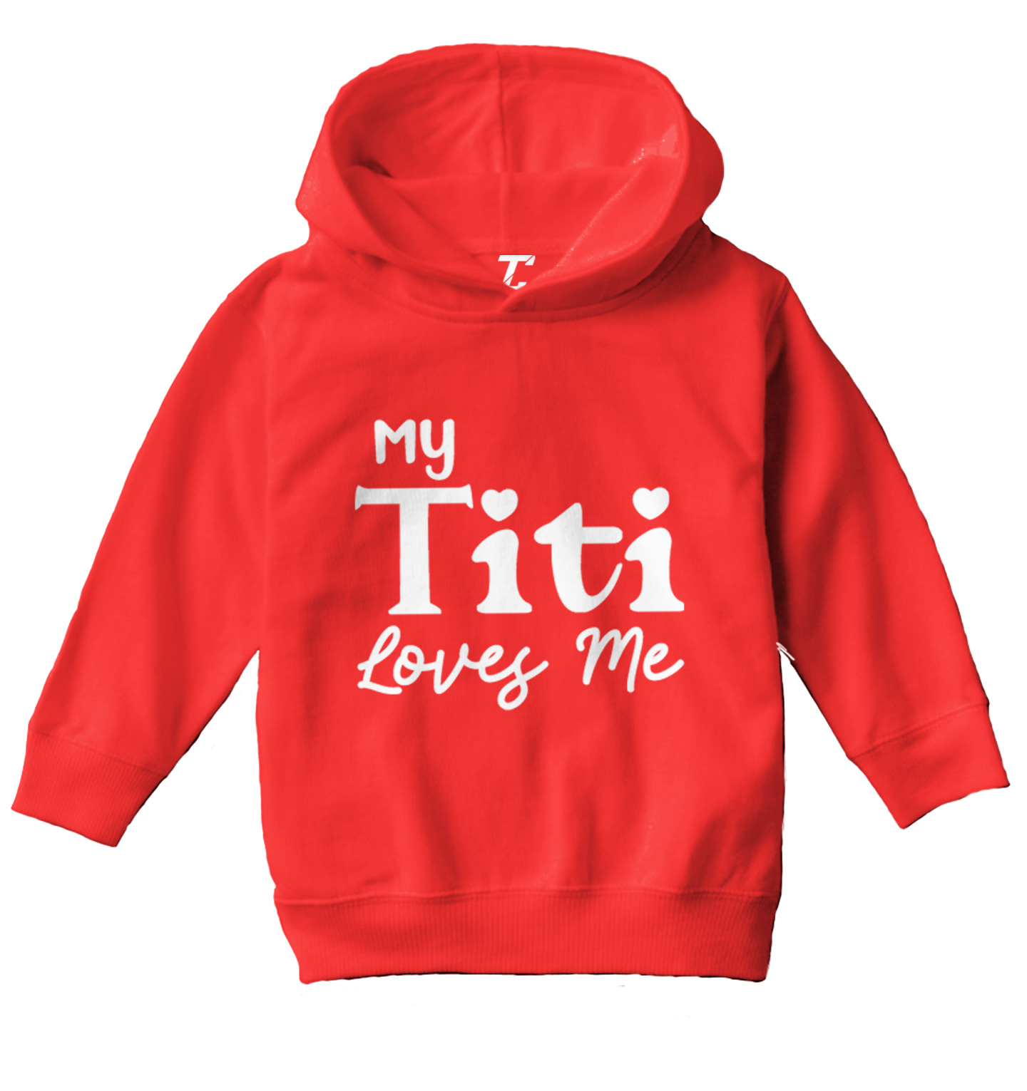 My Titi Loves Me - Favorite Aunt Niece Nephew Family Toddler/Youth Hoodie - Picture 10 of 12