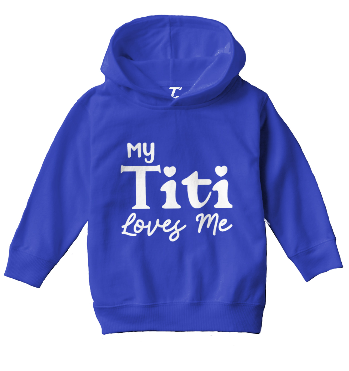My Titi Loves Me - Favorite Aunt Niece Nephew Family Toddler/Youth Hoodie - Picture 11 of 12