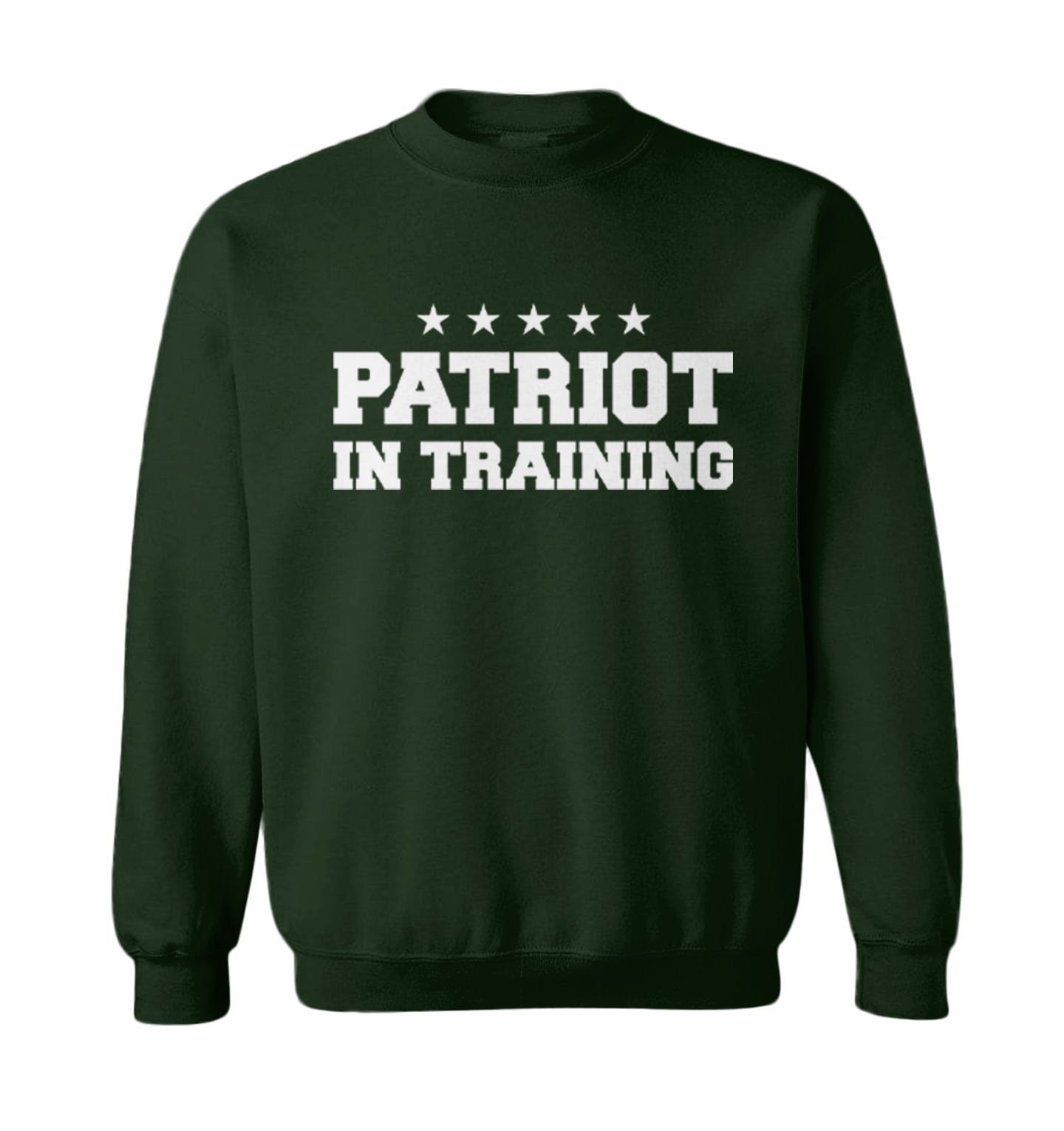 Patriot In Training - Military United States Proud Toddler Crewneck Sweater - Picture 3 of 8