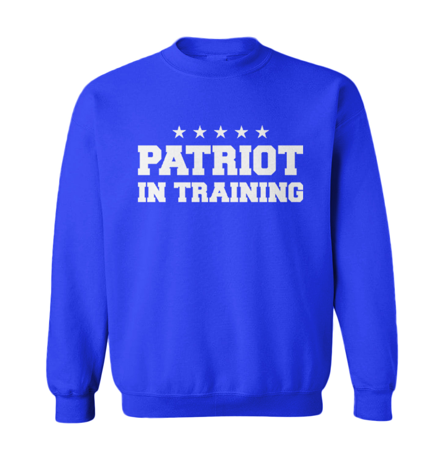 Patriot In Training - Military United States Proud Toddler Crewneck Sweater - Picture 8 of 8