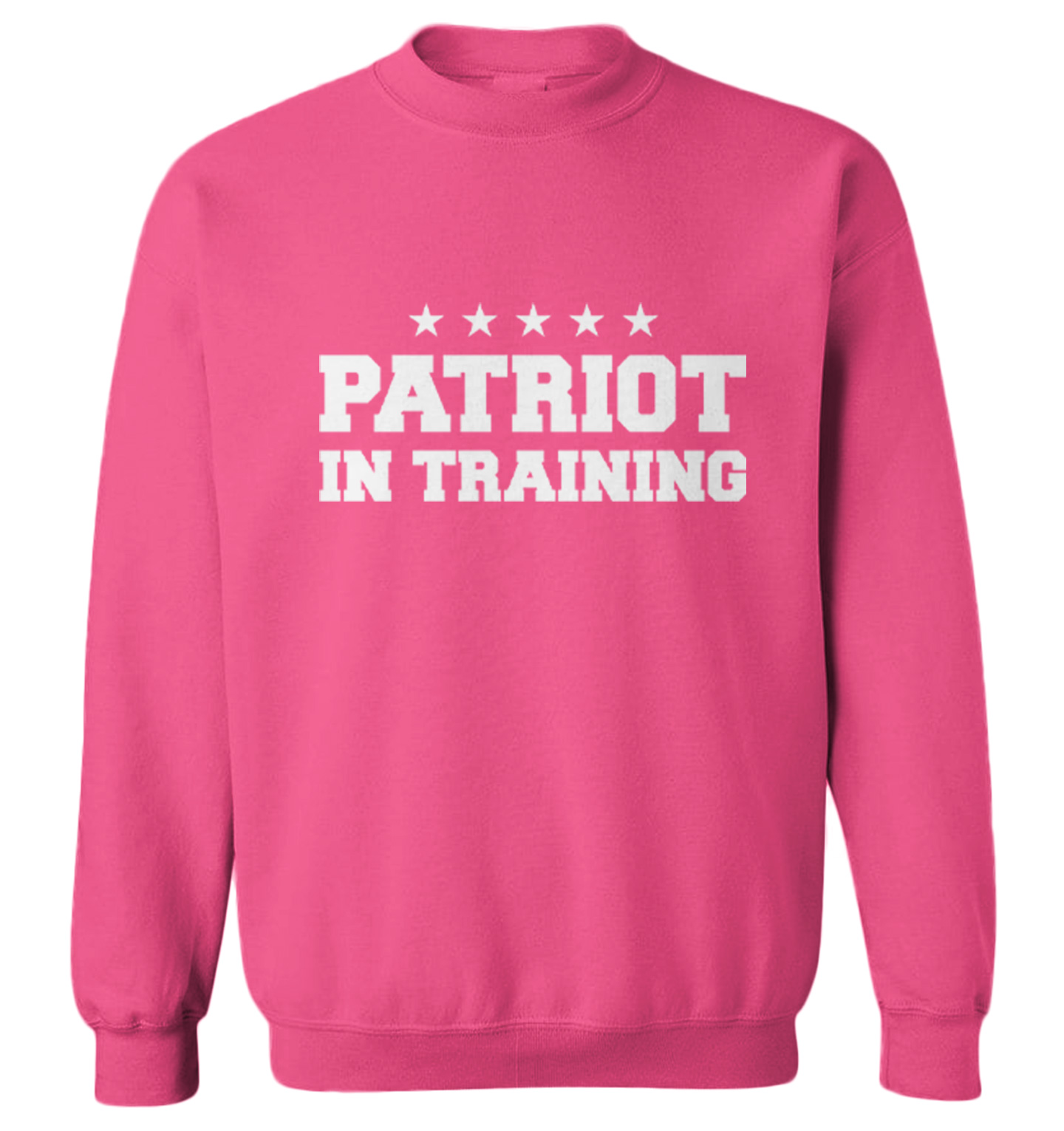 Patriot In Training - Military United States Proud Toddler Crewneck Sweater - Picture 6 of 8