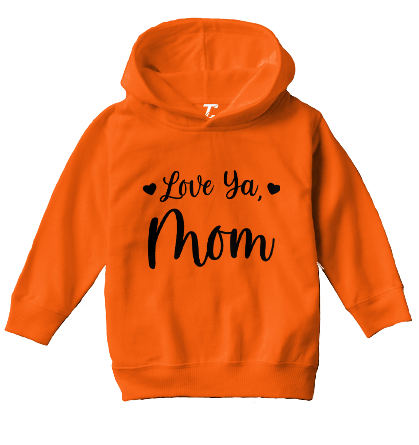 Love Ya Mom - Mother's Day Son Daughter Mommy Toddler/Youth Hoodie - Picture 6 of 10