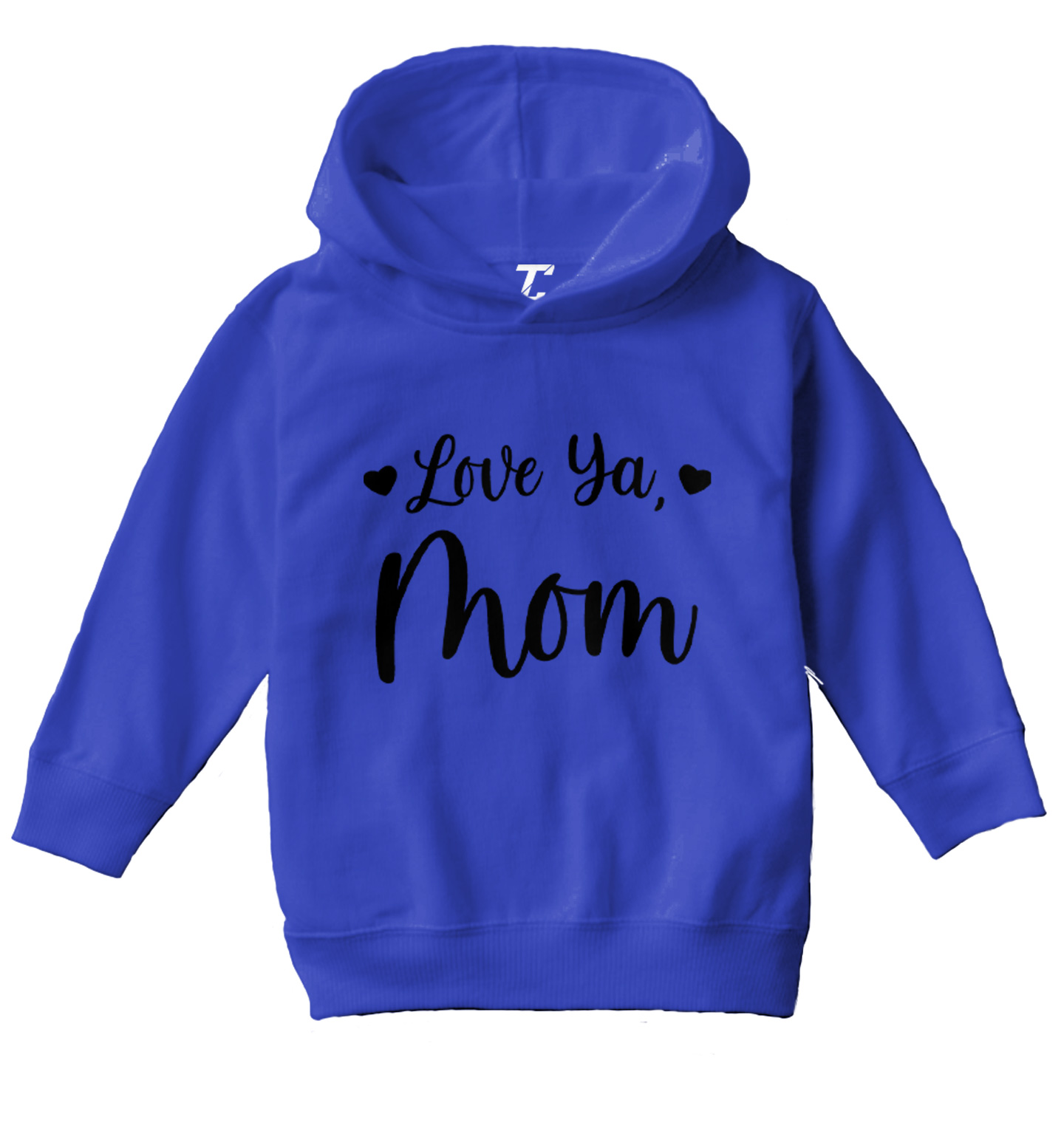 Love Ya Mom - Mother's Day Son Daughter Mommy Toddler/Youth Hoodie - Picture 9 of 10